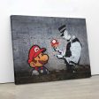 Banksy Like Mario and Cop For Cheap