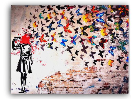 Banksy Butterflies Online now