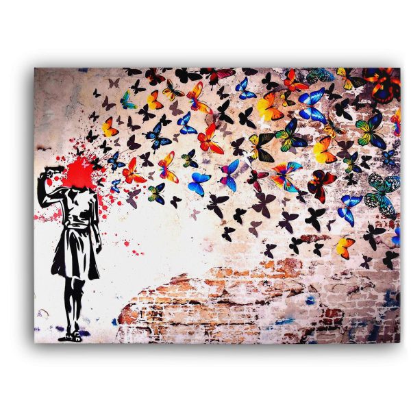 Banksy Butterflies Online now