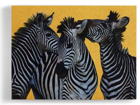 Zebras In Gold Online