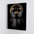 Black & Gold Woman on Sale