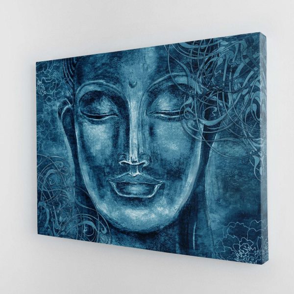 Blue Smiling Buddha Sale