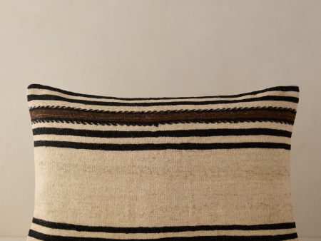 Vintage Lumbar Pillow No. 103, 16  x 24  Sale