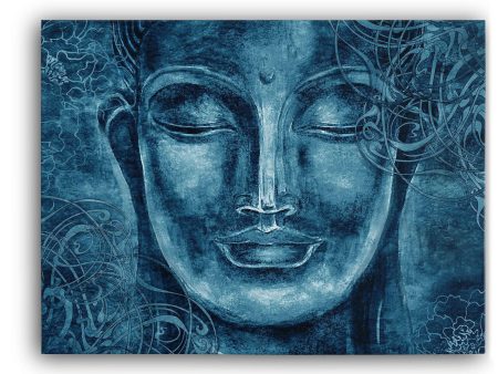 Blue Smiling Buddha Sale