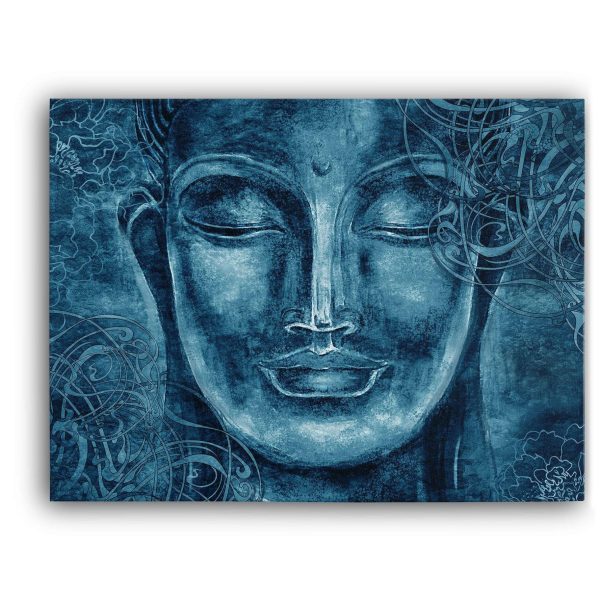 Blue Smiling Buddha Sale