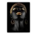 Black & Gold Woman on Sale