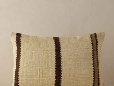 Vintage Lumbar Pillow No. 115, 16  x 24  For Discount