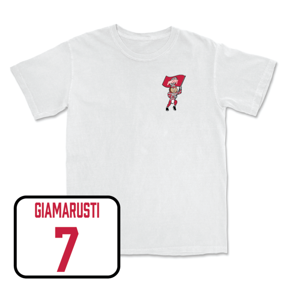 Baseball White Brutus Comfort Colors Tee - Nick Giamarusti Online Hot Sale