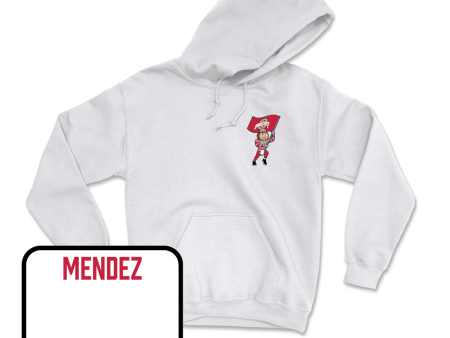 Wrestling White Brutus Hoodie - Jesse Mendez Online Sale