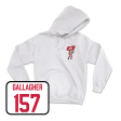 Wrestling White Brutus Hoodie - Paddy Gallagher Sale