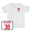 Baseball White Brutus Comfort Colors Tee - Noah Williamson on Sale