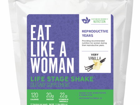 Life Stage Shake™ REPRODUCTIVE YEARS, 1.5 lbs, 22 servings Hot on Sale