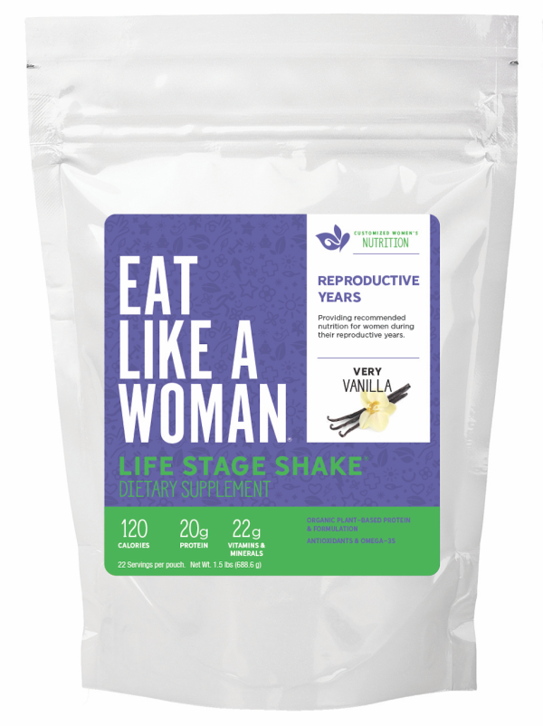 Life Stage Shake™ REPRODUCTIVE YEARS, 1.5 lbs, 22 servings Hot on Sale