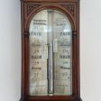 Mid Victorian Carved Walnut Stick Barometer by Negretti & Zambra, London Online Hot Sale