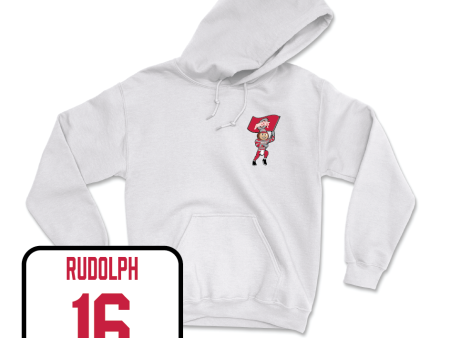 Women s Lacrosse White Brutus Hoodie - Audrey Rudolph For Sale