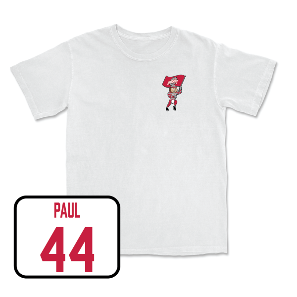 Baseball White Brutus Comfort Colors Tee - Alonzo Paul Online Sale