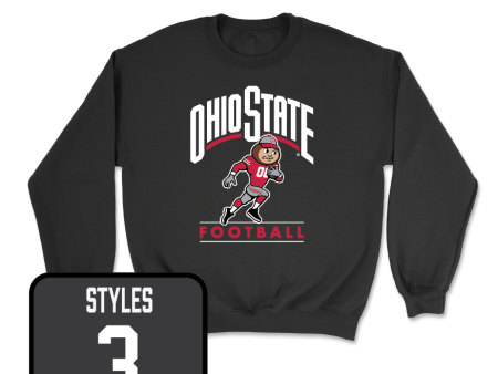 Football Black Gridiron Crew - Lorenzo Styles Discount