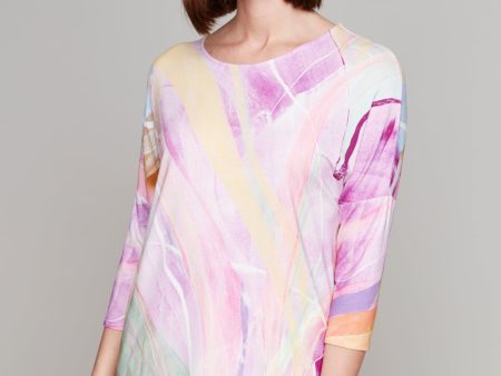 Bird of Paradise 3 4 dolman sleeve top Hot on Sale