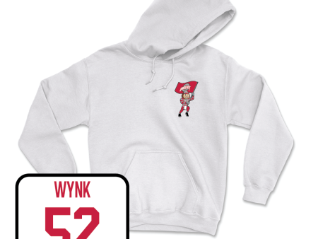 Baseball White Brutus Hoodie - Blaine Wynk on Sale