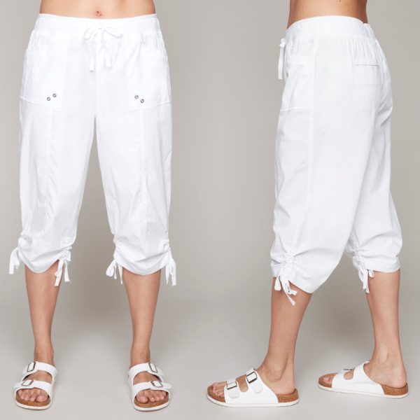 Basics cropped capri pants Fashion