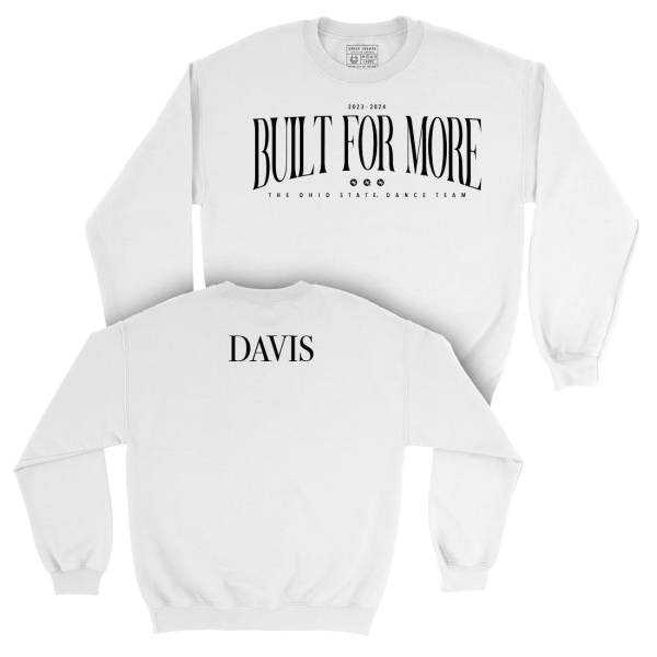 EXCLUSIVE DROP: Ohio State Dance Team  Built For More  Crewneck - Isabelle Davis For Sale