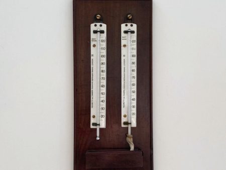 Victorian Wall Mounted Hygrometer by Negretti & Zambra London Online