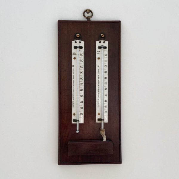 Victorian Wall Mounted Hygrometer by Negretti & Zambra London Online