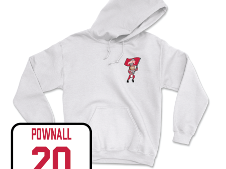 Baseball White Brutus Hoodie - Christian Pownall Hot on Sale