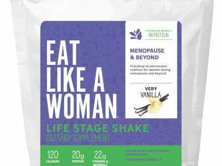 Life Stage Shake™ MENOPAUSE & BEYOND, 1.5 lbs. 22 servings Online Sale