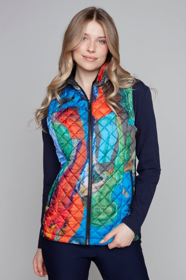 All Warm & Cozy quilted vest Discount