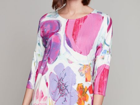 A Smattering of Spring 3 4 dolman sleeve top For Discount