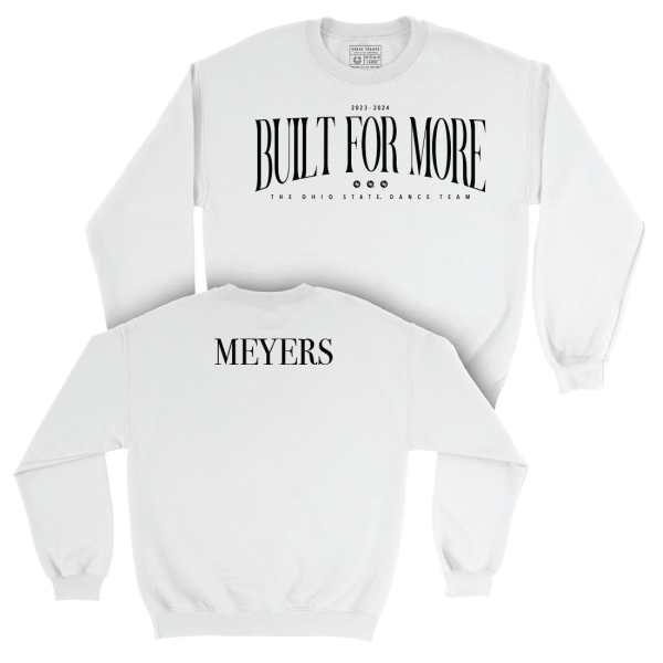 EXCLUSIVE DROP: Ohio State Dance Team  Built For More  Crewneck - Hailey Meyers Cheap