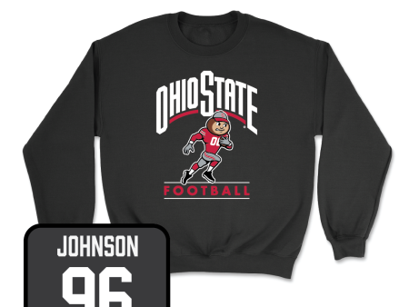 Football Black Gridiron Crew - Collin Johnson Online Sale