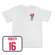 Women s Lacrosse White Brutus Comfort Colors Tee - Audrey Rudolph Cheap