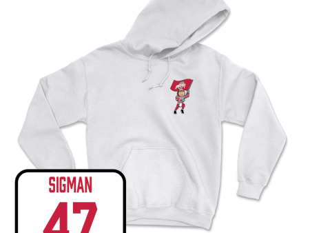 Baseball White Brutus Hoodie - Zak Sigman For Discount