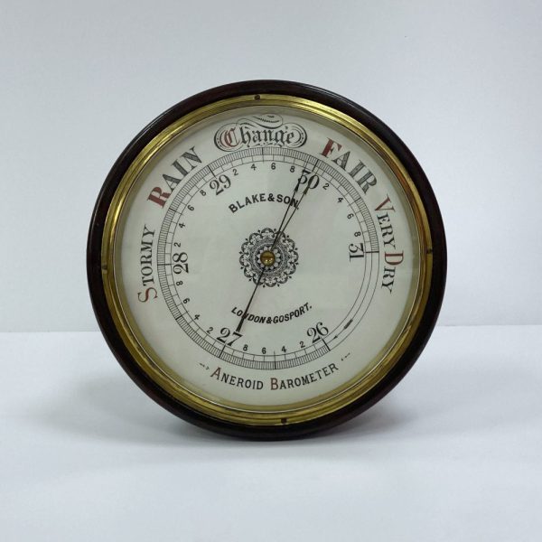 12  Dial Victorian Aneroid Barometer by Blake & Son of London & Gosport For Cheap