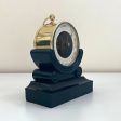 Small Bourdon Aneroid Desk Barometer on Ebonised Stand for Pillischer London Cheap