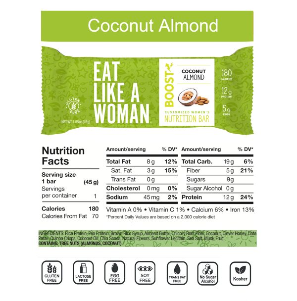 Coconut Almond BOOST Bar 12-Pack Sale