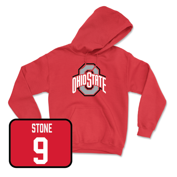 Red Women s Lacrosse Team Hoodie - Kampbell Stone For Sale