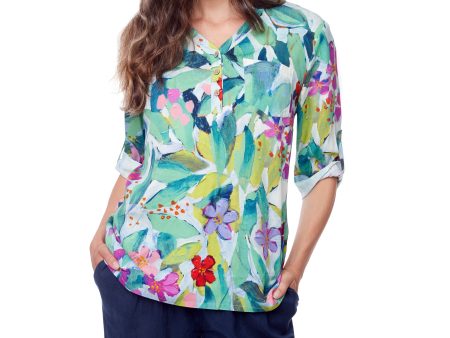 Growing In pop-over blouse Sale