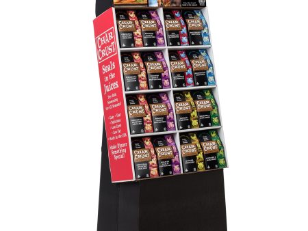 Char Crust 6-Flavor Shipper Display (SD 48-6) Discount