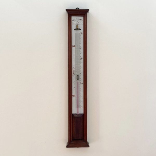 Late Victorian Long Range Glycerine Barometer by Negretti & Zambra London Online Sale