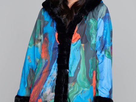 All Warm & Cozy reversible faux fur jacket Online