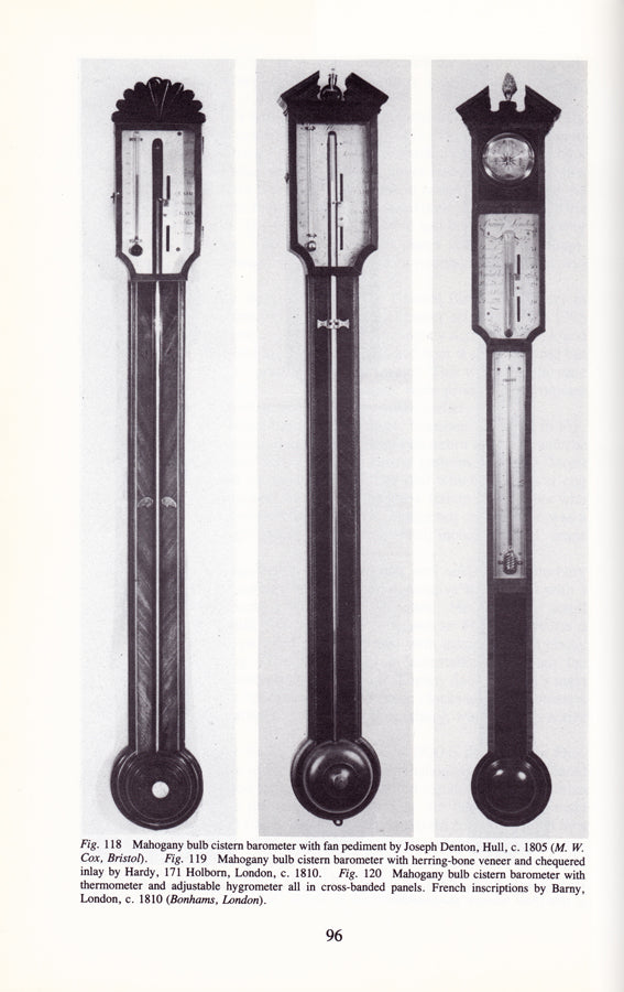 Barometers: Stick or Cistern Tube - Edwin Banfield Sale