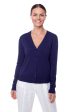 Basics button front short knit cardigan Hot on Sale