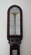 Victorian Carved Oak Admiral Fitzroys Storm Barometer by Negretti & Zambra on Sale