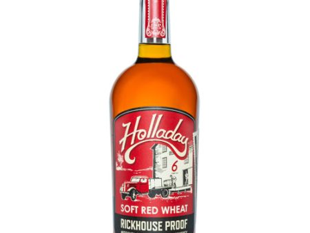 Holladay Soft Red Wheat Rickhouse Proof -750ml Online Hot Sale