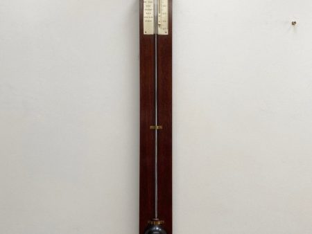 Late Eighteenth Century Mahogany Stick Barometer by Gilbert London For Cheap