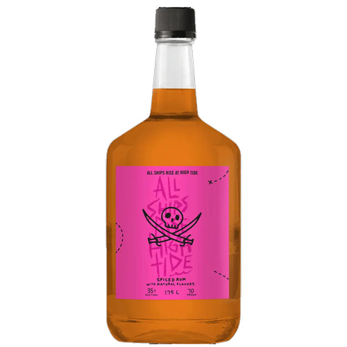 All Ships Spiced Rum -1.75L Hot on Sale