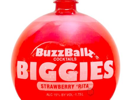 Buzzballz Cocktails Biggies Strawberry Rita -1.75L Sale